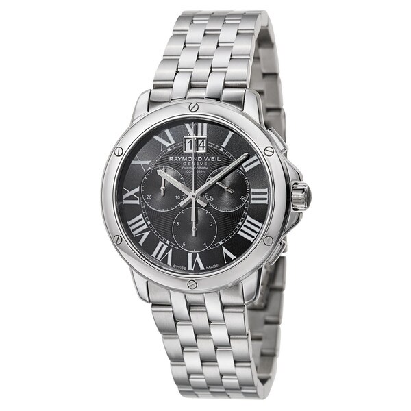 Raymond Weil Men's 'Tango' Stainless Steel Swiss Quartz Watch