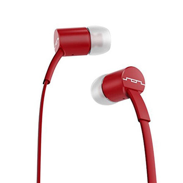 SOL Republic Jax Crimson Earbud Headphones with Mic
