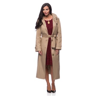 London Fog Missy Long Rain Coat