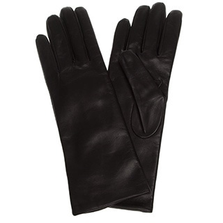 Portolano Women's Cashmere Lined Leather Gloves