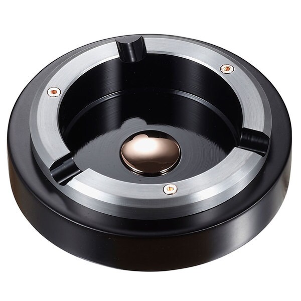 Visol San Wood and Metal Cigarette Ashtray