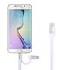2-in-1 3.2-foot Lightning Cable/ Micro USB Charging Cable