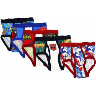 Fruit of The Loom Boy's Transformers Prime Breifs 5 Pack