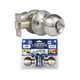Chronos Privacy Stainless Steel Finish Door Lever Lock Set Knob Handle Set