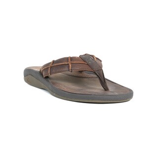 Quicksilver Men's Brown and Gum Bondi Sandal