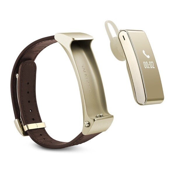 HUAWEI TalkBand B2 Android Bluetooth Fitness Watch + Earpiece -Elite Golden