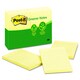 Post-it Greener Notes Canary Yellow Recycled Notes (Pack of 12)