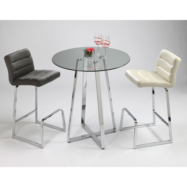 Zetta 26-inch Grey Barstool