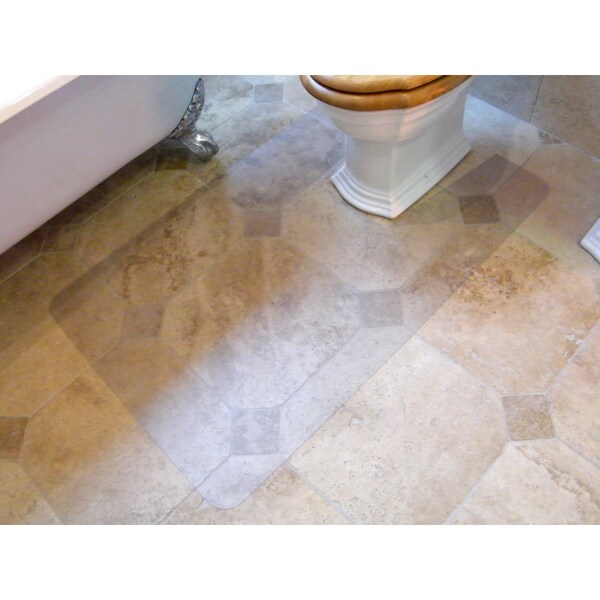 Hometex Rectangular Toilet Mat with cut out (48" x 24")