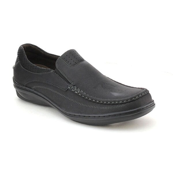 J's Awake Connor-02 Men's Stylish Slip On Padded Collar Moccasin Loafer