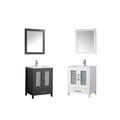 MTD Vanities Argentina 30-inch Single Sink Bathroom Vanity Set with Mirror and Faucet