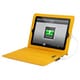 Innovative Technology Universal Yellow Faux Leather Rechargeable Power Case for Apple iPad and 10-inch Tablets