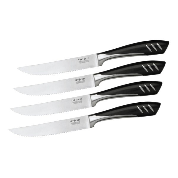 Top Chef 5-inch Stainless Steel Steak Knife 4-piece Set