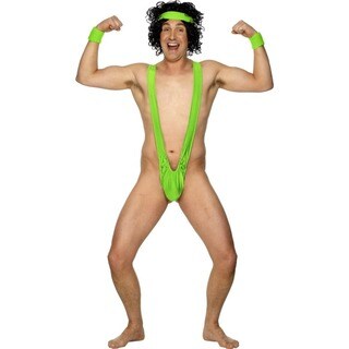 Borat Mankini Movie TV Show Officially Licensed Green Very Nice Sexy Time