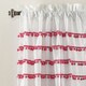 Lush Decor Aria Pom Pom Window Curtain Panel