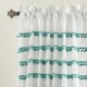 Lush Decor Aria Pom Pom Window Curtain Panel