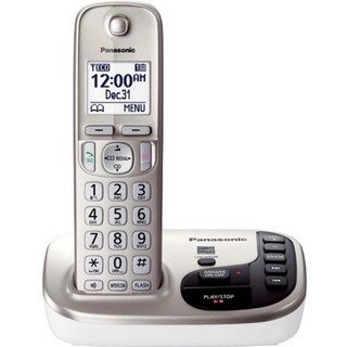 Panasonic KX-TGD220N DECT 6.0 Expandable Digital Cordless Answering System (Refurbished)