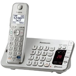 Panasonic KX-TGE270S DECT 6.0 Expandable Digital Cordless Answering System (Refurbished)