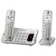 Panasonic KX-TGE272S DECT 6.0 Expandable Digital Cordless Answering System with 2 Handsets (Refurbished)