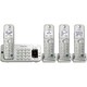 Panasonic KX-TGE274S DECT 6.0 Expandable Digital Cordless Answering System with 4 Handsets (Refurbished)