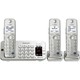 Panasonic KX-TGE273S DECT 6.0 Expandable Digital Cordless Answering System with 3 handsets (Refurbished)