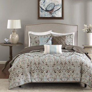 Madison Park Lavinia Quilted 6-piece Coverlet Set