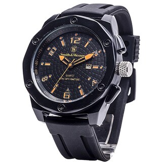 Smith and Wesson EGO Series Watch with Silicon Strap Black