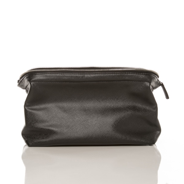 Alpha Vegan Leather Dopp Kit/Toiletry Bag