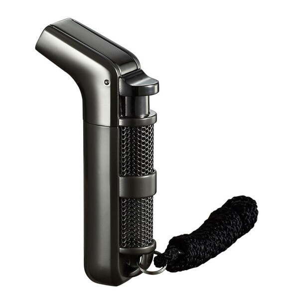 Visol Firefly Double Jet Flame Lighter - Satin Gunmetal  - Ships Degassed