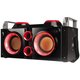 QFX PBX-505200BT Tailgaiter Black/ Red Portable Bluetooth PA System Boombox