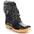 Nature Breeze  Women's Waterproof Lace-up Buckle Duck Boots
