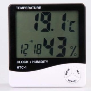 Canary Products Hygrometer/ Thermometer Alarm Clock