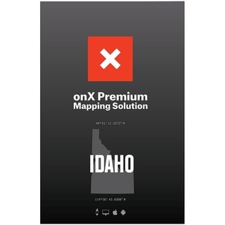 onXmaps HUNT Idaho Public/ Private Land Ownership Topo Maps Micro SD Card for Garmin GPS