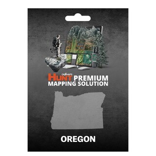 onXmaps HUNT Oregon Public/ Private Land Ownership Topo Maps Micro SD Card for Garmin GPS