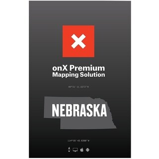 onXmaps HUNT Nebraska Public/ Private Land Ownership Topo Maps Micro SD Card for Garmin GPS