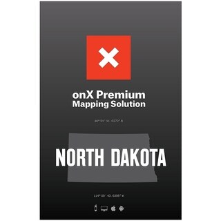 onXmaps HUNT North Dakota Public/ Private Land Ownership Topo Maps Micro SD Card for Garmin GPS
