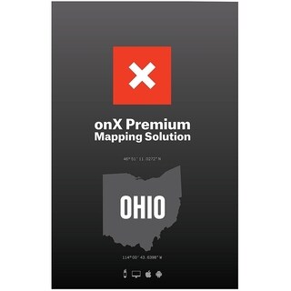 onXmaps HUNT Ohio Public/ Private Land Ownership Topo Maps Micro SD Card for Garmin GPS