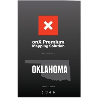 onXmaps HUNT Oklahoma Public/ Private Land Ownership Topo Maps Micro SD Card for Garmin GPS