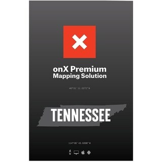 onXmaps HUNT Tennessee Public/ Private Land Ownership Topo Maps Micro SD Card for Garmin GPS