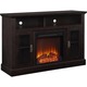 Altra Espresso Chicago Fireplace TV Console