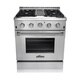 Thor Kitchen 30-inch Stainless Steel Professional Gas Range with 4 Burners