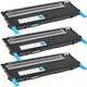 Samsung CLT-C407S Cyan Compatible toner Cartridge For CLP-CLP-320/325 ( Pack of 3 )