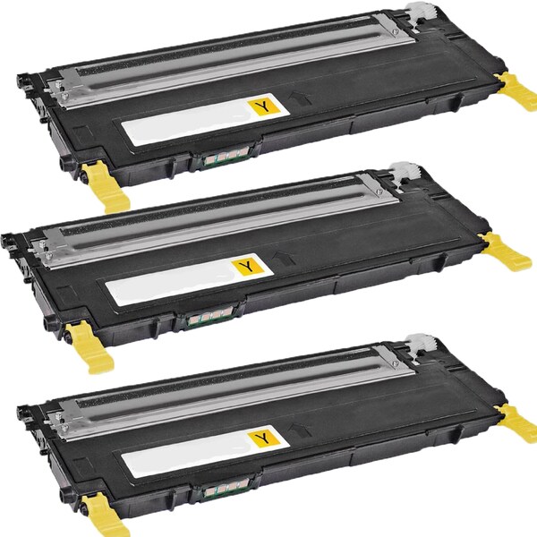 Samsung CLT-Y407S Yellow Compatible toner Cartridge For CLP-CLP-320/325 ( Pack of 3 )