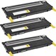 Samsung CLT-Y407S Yellow Compatible toner Cartridge For CLP-CLP-320/325 ( Pack of 3 )