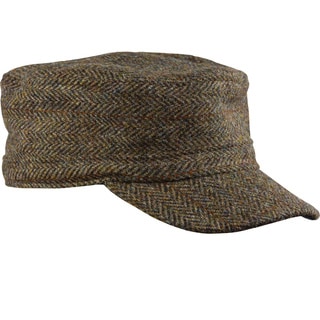 Stormy Kromer 'Flat Top' Harris Tweed