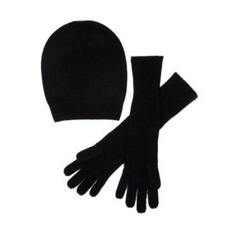 MILA Cashmere Beanie and Gloves
