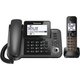 Panasonic KX-TGF380M DECT 6.0 1-handset Bluetooth Landline Telephone with Corded Base Unit (Refurbished)