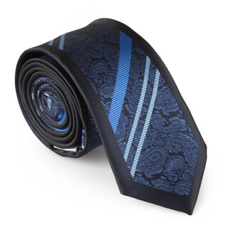 Vance Co. Men's Handmade Microfiber Tie and Hanky Set