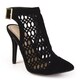 Journee Collection Women's 'Cypress' Caged Pointed Toe Heels