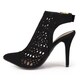 Journee Collection Women's 'Cypress' Caged Pointed Toe Heels